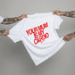 Heavy Oversized Tee - Your Mum Is My Cardio