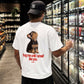 Heavy Oversized Tee - Hug me until I smell like you. (Dog)