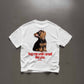 Heavy Oversized Tee - Hug me until I smell like you. (Dog)