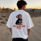 Heavy Oversized Tee - Hug me until I smell like you. (Dog)