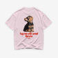 Heavy Oversized Tee - Hug me until I smell like you. (Dog)