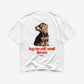 Heavy Oversized Tee - Hug me until I smell like you. (Dog)