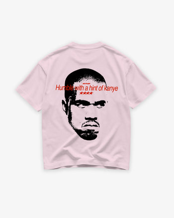 Heavy Oversized Tee - Humble With A Hint Of Kanye