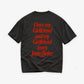 Heavy Oversized Tee - I Love My Girlfriend