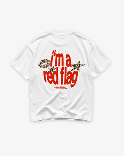Heavy Oversized Tee - I’m A Red Flag