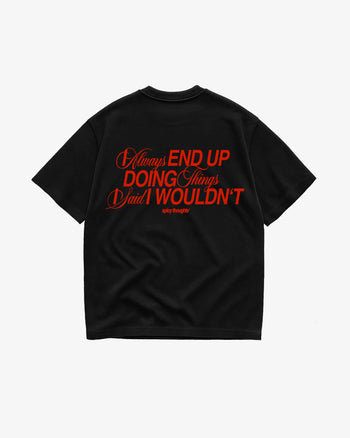 Heavy Oversized Tee - I Always End Up