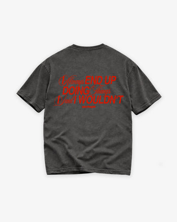 Heavy Oversized Tee - I Always End Up