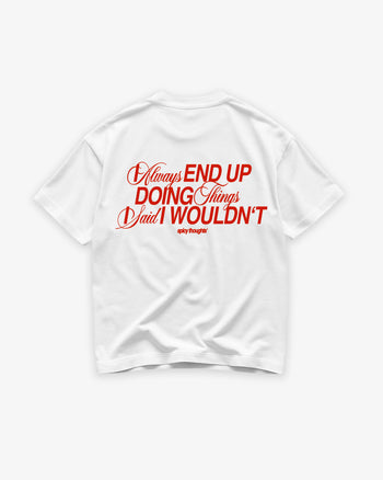 Heavy Oversized Tee - I Always End Up