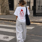 Heavy Oversized Tee - If you can read this, you’re too close, fucker.