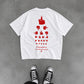 Heavy Oversized Tee - If you can read this, you’re too close, fucker.