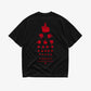Heavy Oversized Tee - If you can read this, you’re too close, fucker.