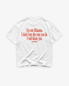 Heavy Oversized Tee - I Will Block You