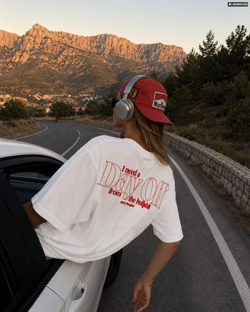 Heavy Oversized Tee - I Need a Day Off From the Bullshit