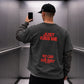 Heavy Oversized Tee - Just Kiss Me We Can Talk Later