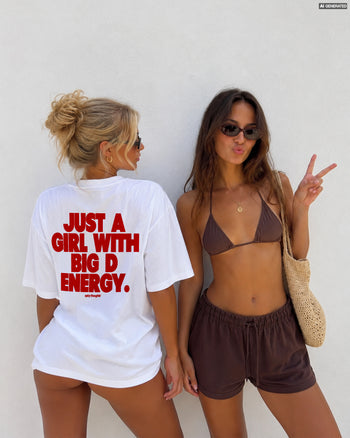 Heavy Oversized Tee - Big D Energy