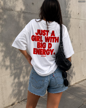 Heavy Oversized Tee - Big D Energy