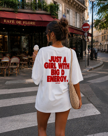 Heavy Oversized Tee - Big D Energy