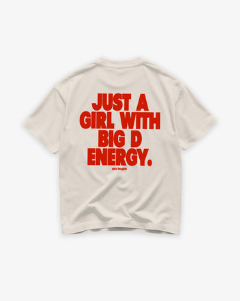 Heavy Oversized Tee - Big D Energy