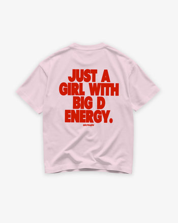 Heavy Oversized Tee - Big D Energy