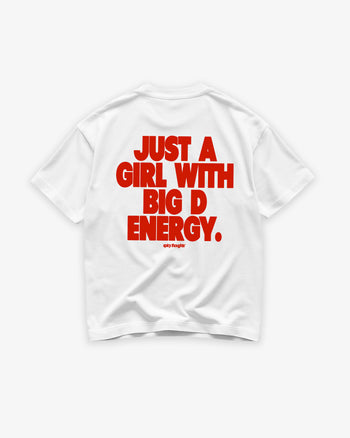 Heavy Oversized Tee - Big D Energy