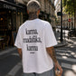 Heavy Oversized Tee - Karma Madafaka Karma