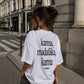 Heavy Oversized Tee - Karma Madafaka Karma