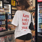 Heavy Oversized Tee - Karma Is Only a Bitch If You Are