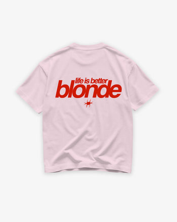 Heavy Oversized Tee - Life Is Better Blonde