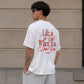 Heavy Oversized Tee - Life is so cool when you don't care