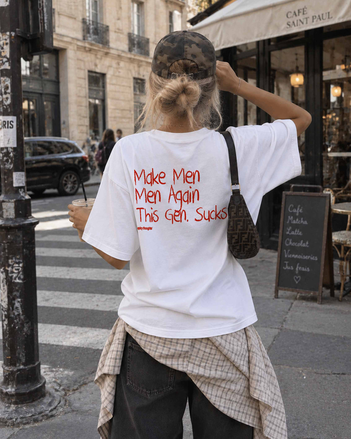 Heavy Oversized Tee - Make Men Men Again