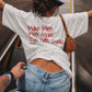 Heavy Oversized Tee - Make Men Men Again