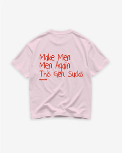 Heavy Oversized Tee - Make Men Men Again