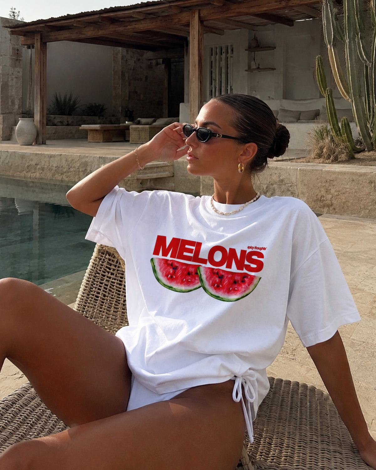 Heavy Oversized Tee - Melons