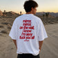 Heavy Oversized Tee - Mirror, mirror on the wall