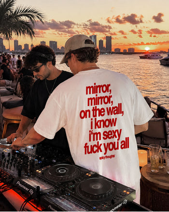 Heavy Oversized Tee - Mirror, mirror on the wall