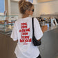 Heavy Oversized Tee - Mirror, mirror on the wall