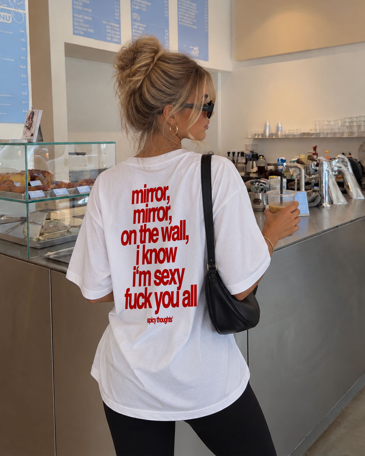 Heavy Oversized Tee - Mirror, mirror on the wall