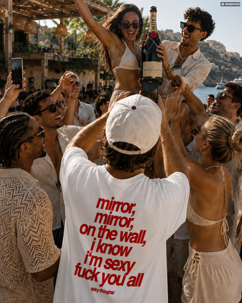 Heavy Oversized Tee - Mirror, mirror on the wall