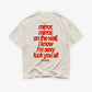 Heavy Oversized Tee - Mirror, mirror on the wall