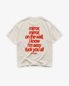 Heavy Oversized Tee - Mirror, mirror on the wall