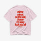 Heavy Oversized Tee - Mirror, mirror on the wall