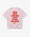 Heavy Oversized Tee - Mirror, mirror on the wall