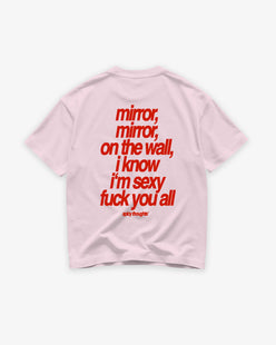 Heavy Oversized Tee - Mirror, mirror on the wall