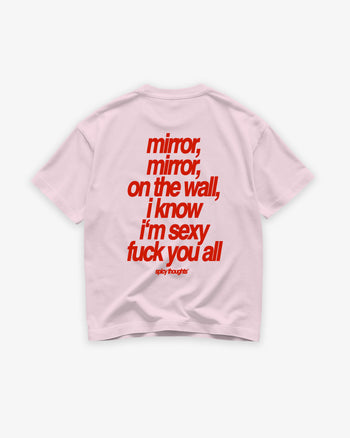 Heavy Oversized Tee - Mirror, mirror on the wall