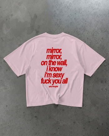 Heavy Oversized Tee - Mirror, mirror on the wall