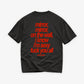 Heavy Oversized Tee - Mirror, mirror on the wall