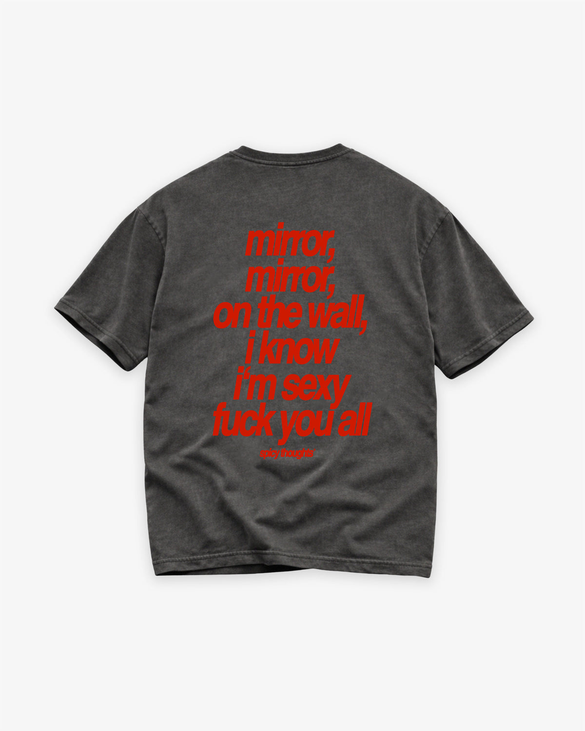Heavy Oversized Tee - Mirror, mirror on the wall