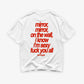 Heavy Oversized Tee - Mirror, mirror on the wall