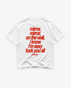 Heavy Oversized Tee - Mirror, mirror on the wall