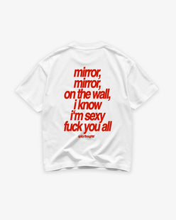 Heavy Oversized Tee - Mirror, mirror on the wall